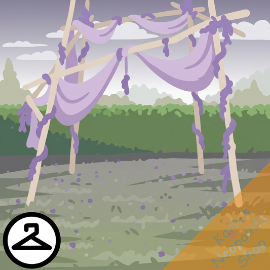 Abandoned Romantic Setting Background