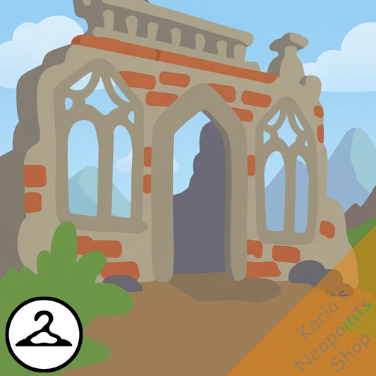Altadorian Mountain Top Ruins Background