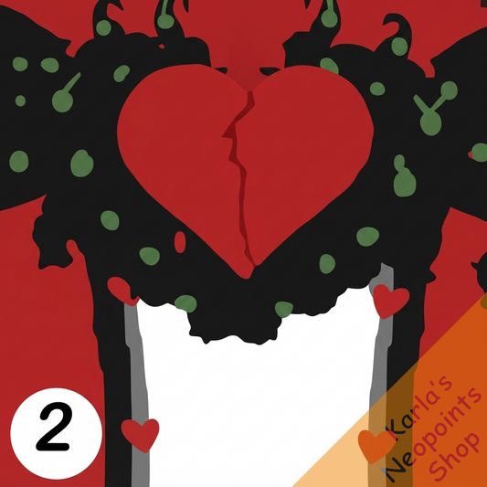 Black Rose Garland