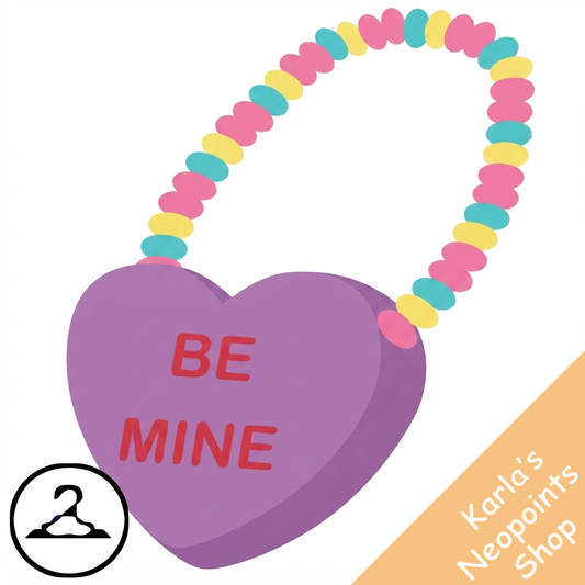 Candy Heart Handbag