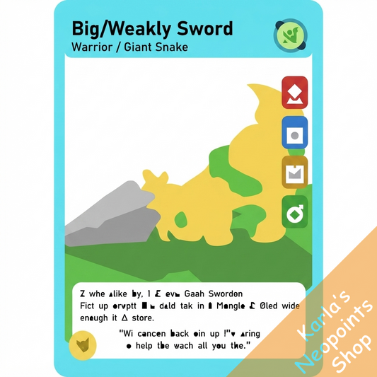 Big, Heavy Sword (TCG)