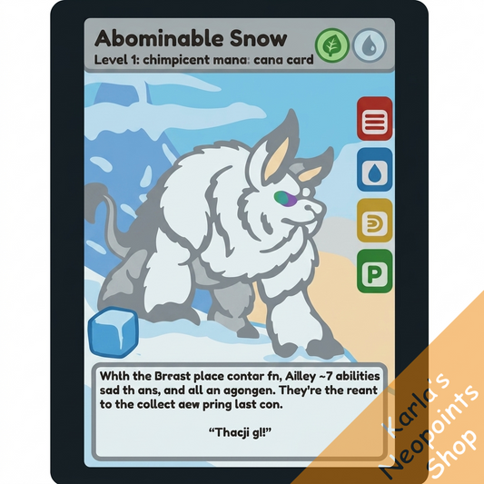 Abominable Bori (TCG)