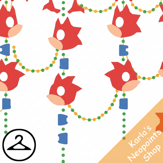 Red Scorchio Summertime Garland