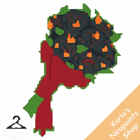 Burning Rose Bouquet