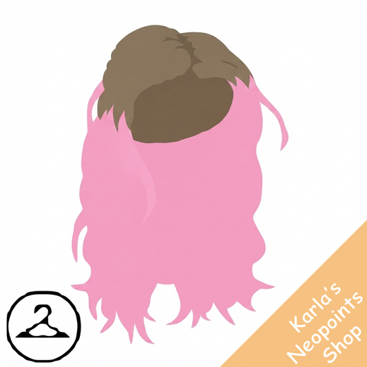 Bright Pink Ombre Wig
