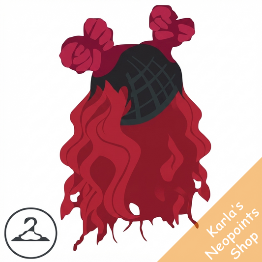 Dark Heart Bun Wig