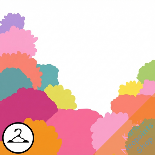 Sparkling Paper Flower Foreground