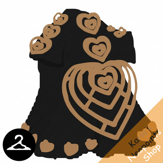 Black Hearts Gown
