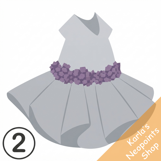 Delicate Grey Dress