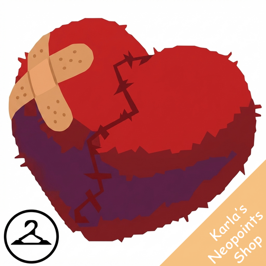 Broken Heart Plushie