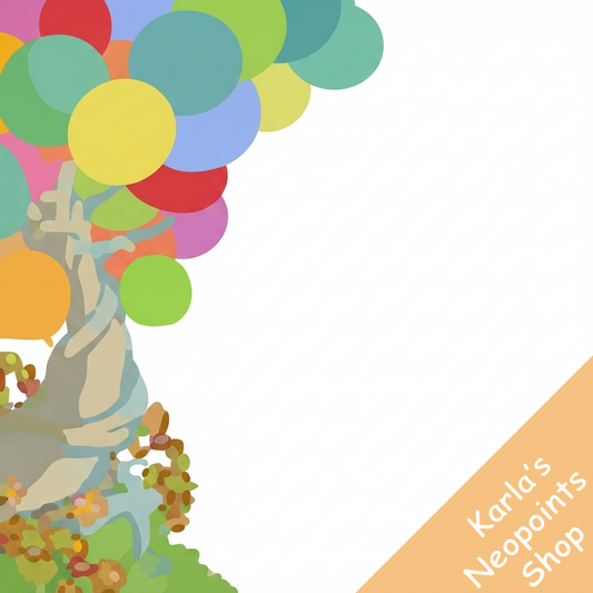Birthday Balloon Tree