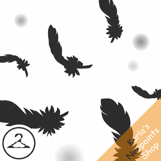 Black Feathers and Glitter Filter