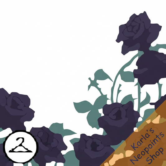 Black Roses and Thorns Foreground