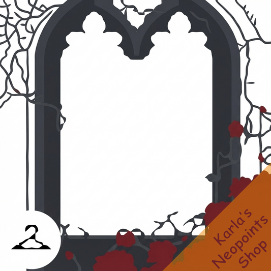 Gothic Castle Window Foreground