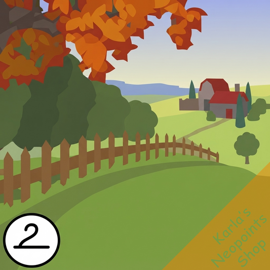 Autumn on the Farm Background
