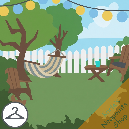 Backyard Summer Background