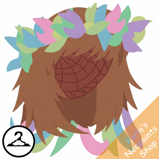 Birthday Ribbon Wreath Wig