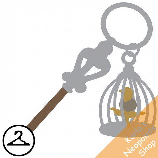 Caged Crokabek Staff