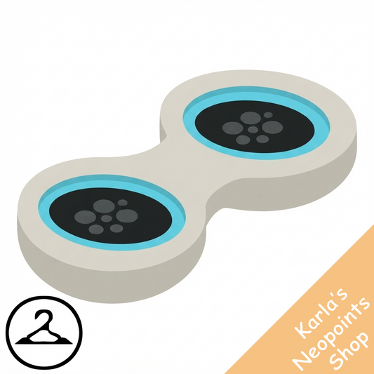 Black Button Contacts