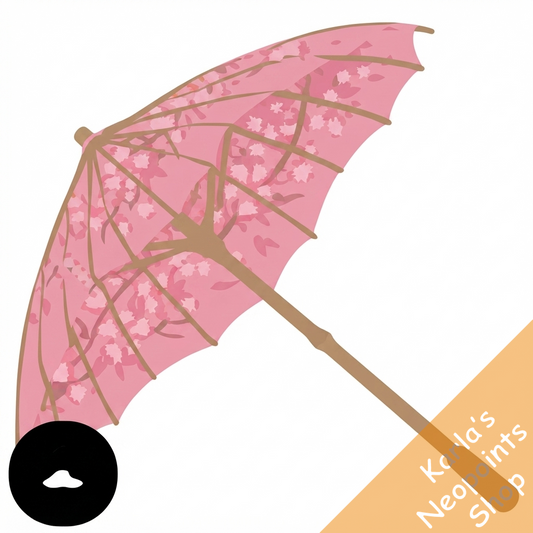 Blossoming Paper Parasol