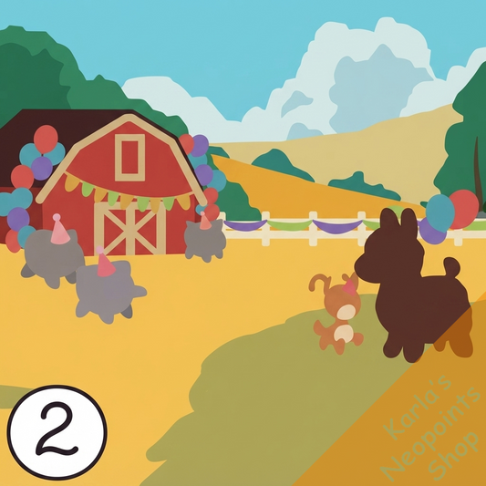 Birthday Petpet Petting Zoo Background