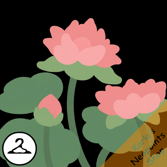 Among The Changing Lotus Flowers Trinket