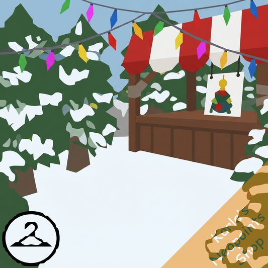 Christmas Tree Lot Background
