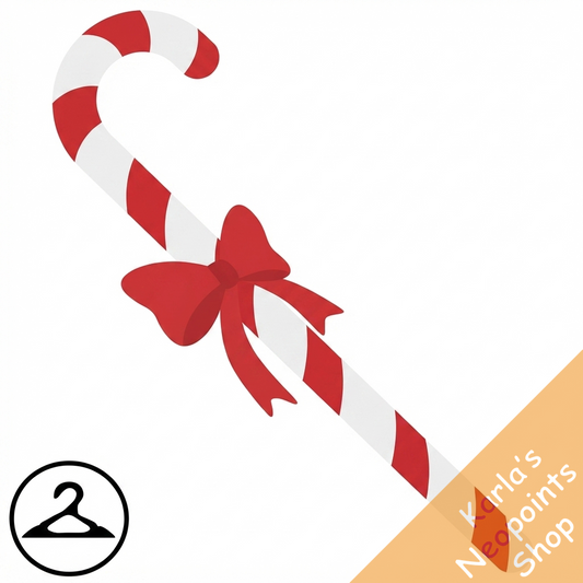 Candy Cane Staff