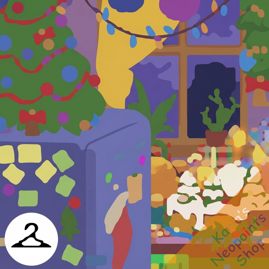 Christmas Kitchen Background