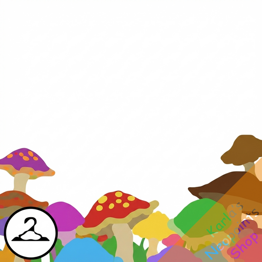 Colourful Mushroom Foreground
