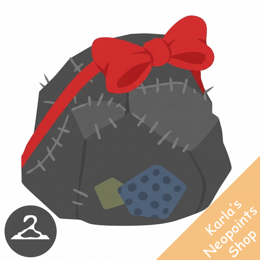Christmas Rock Handheld Plushie