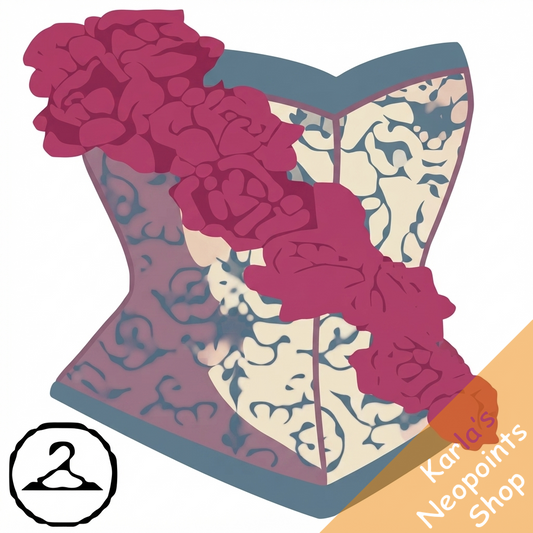 Damask Rose Bodice