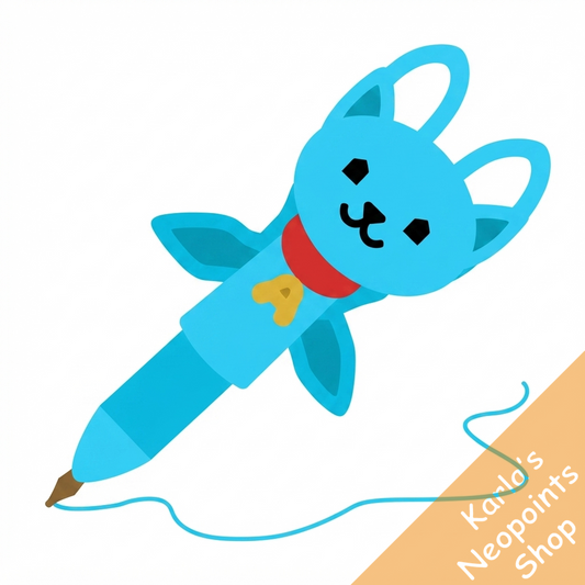 Blue Aisha Pen
