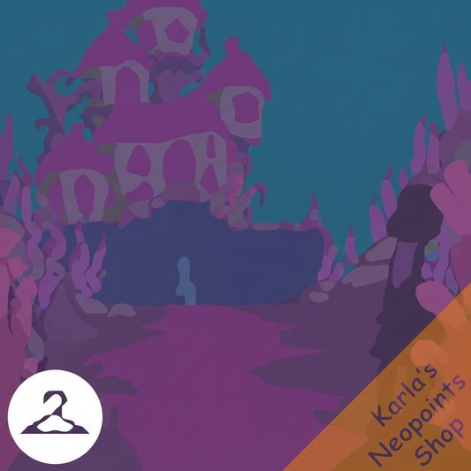 Dyeworks Purple: Maraquan Castle Background