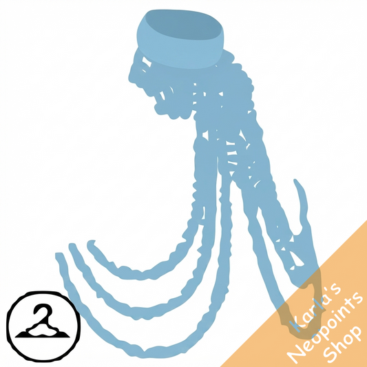 Dyeworks Light Blue: Dripping with Gold Jewelry