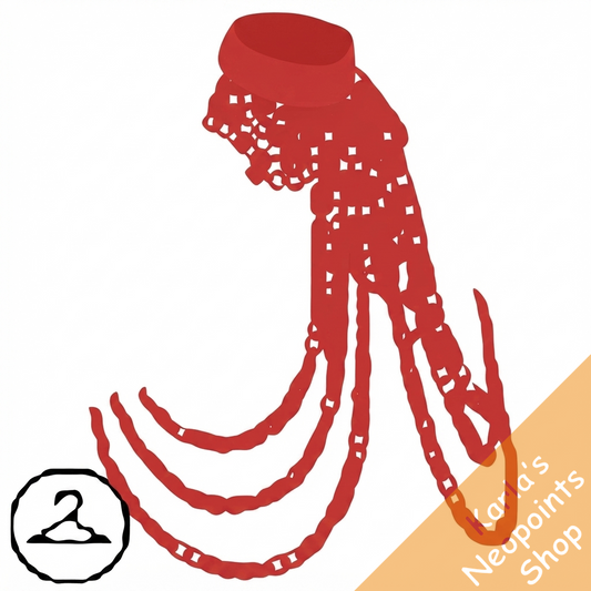 Dyeworks Red: Dripping with Gold Jewelry