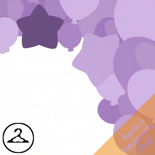 Dyeworks Lavender: Carnival Birthday Balloon Arch