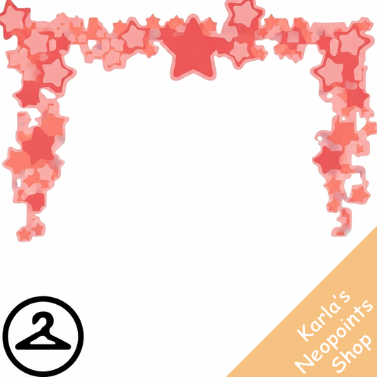 Dyeworks Red: Crystal Star String Lights