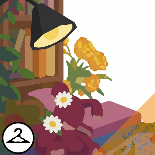 Blooming Book Nook Foreground
