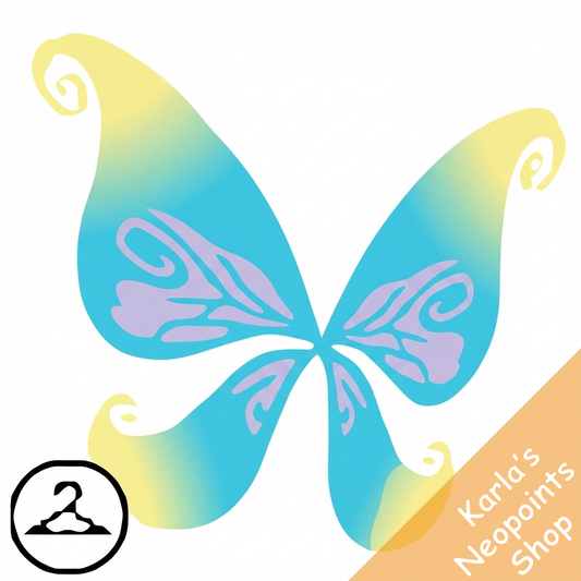 Delicate Earth Faerie Wings
