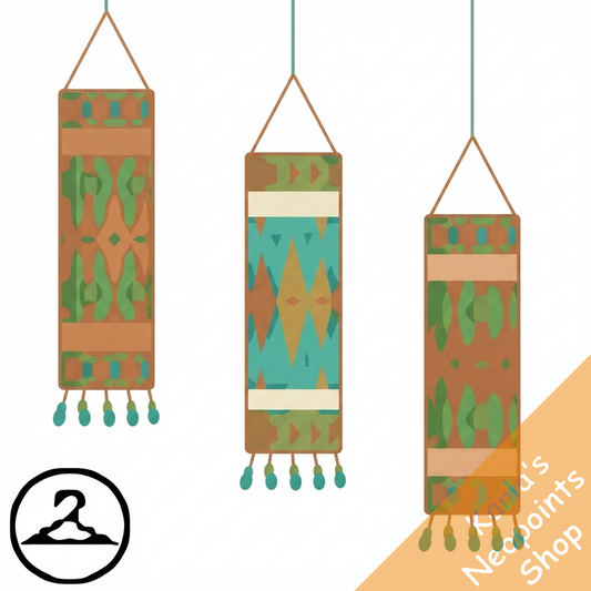 Tribal Print Lanterns