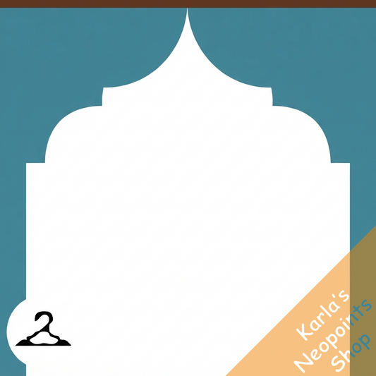Blue Stone Archway Frame
