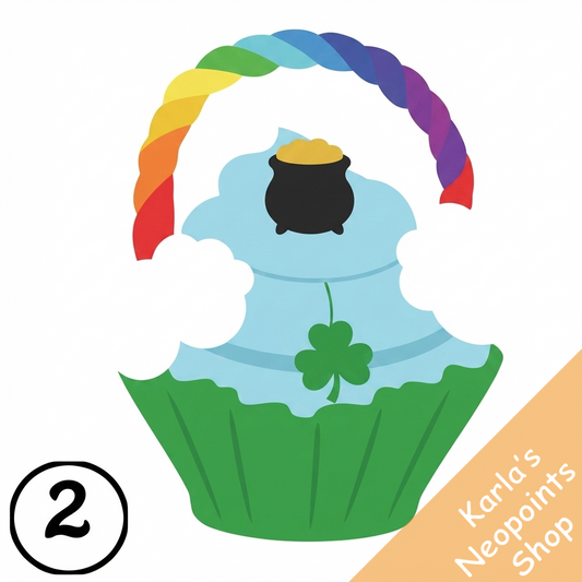 Rainbow Cupcake Purse