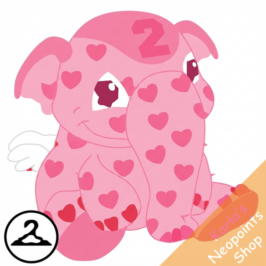 Valentine Plushie Elephante