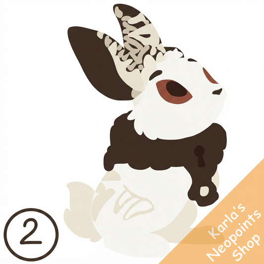 Prismatic Cookies & Cream: Delightful Chocolate Cybunny