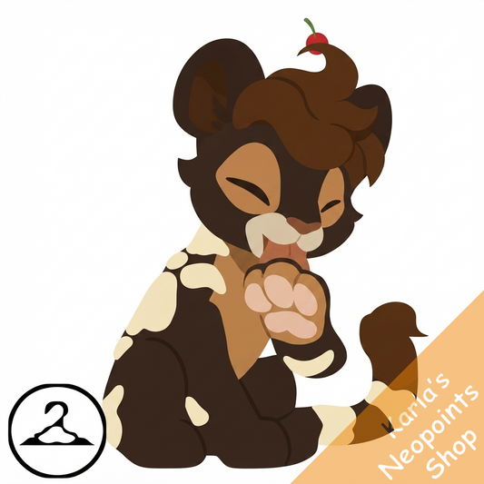 Prismatic Dark Caramel: Delightful Chocolate Kougra