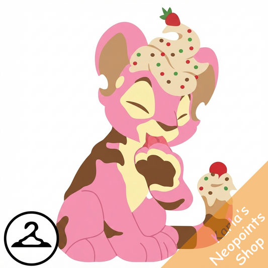 Prismatic Strawberries & Cream: Delightful Chocolate Kougra