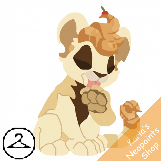 Prismatic White Caramel: Delightful Chocolate Kougra