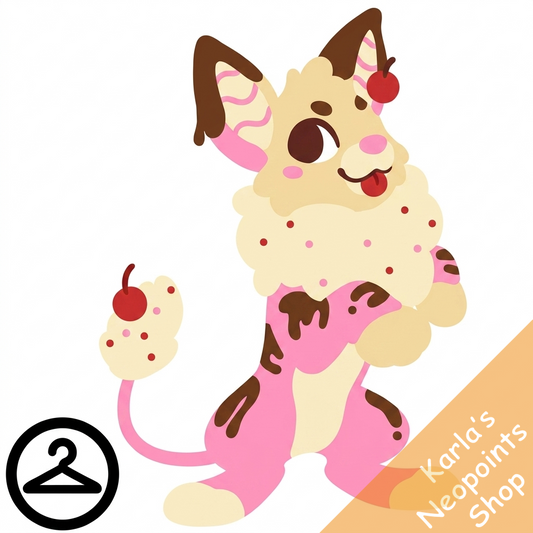 Prismatic Strawberries & Cream: Delightful Chocolate Varwolf