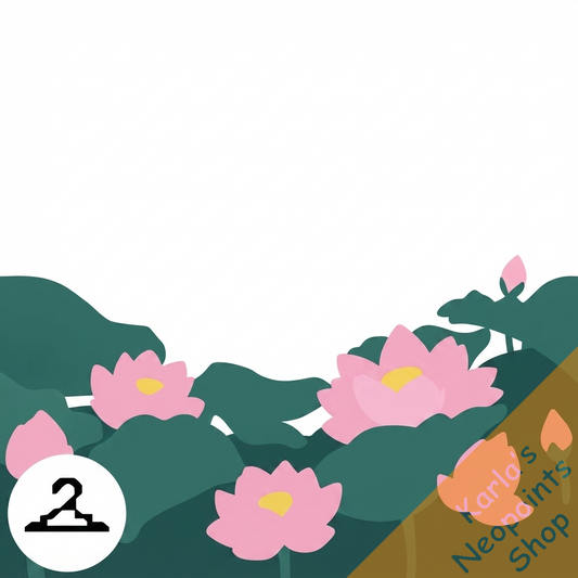 Enchanted Lotus Field Foreground
